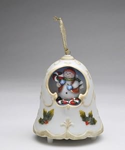 #!Cheap Christmas Bell Musical Ornament - Snowman - Frosty the Snowman