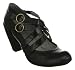 Office Diador Cross Strap Black Leather - 7 Uk
