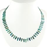 Handmade Kyanite & Silver Necklace