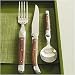 Laguiole Rosewood 40pc Service For 8 18/10 Stainless