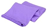 Elite Home Collection Sea Breeze All-Natural 100-Percent Cotton Chevron Woven Throw, Lilac