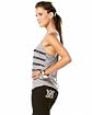 Studded Silk Striped Tank Product Image