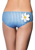 Cotton Gingham Boy shorts Holiday Costume Accessory with Daisy Appliqu?