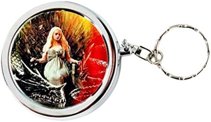 Portable game of thrones mother of dragons Personalized Newness Stainless Steel Modern Portable Ashtray