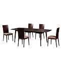 Caresse Extended Wood Dining Table - Burn Beech (Large)