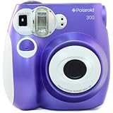 Polaroid PIC-300 Instant Film Camera (Purple)