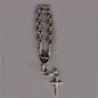 Confirmation Finger Rosary - Sacred Heart Crucifix - Descending Dove Centerpiece - Length: 6" - IMPORTED FROM ITALY Confirmation Finger Rosary - Sacred Heart Crucifix - Descending Dove Centerpiece - Length: 6" - IMPORTED FROM ITALY