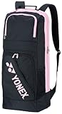 ヨネックス(YONEX) ラケットリュック(2本入) ブラック×ピンク  BAG1239