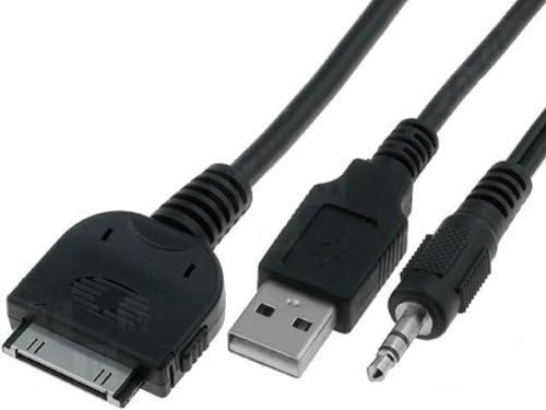 KIA iPod iPhone iPad Cable USB 3.5mm Forte / Optima / Soul / Rio / Rondo / Sedona / Sorento / Sportage / Fuze Lead Adapter Wire Cord