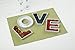 Ivy Lane Design Ceramic Love Letter Dish, Letter E, White