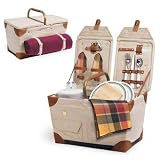 Pioneer Picnic Basket - Natural Picnic Basket