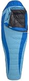 Marmot 600 cuin Daunenschlafsack Angel Fire Reg, summer blue/sierra, RZ