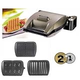 Lagrange - 019622 - Gaufrier Premium® Gaufres + Gaufrettes + Croque monsieur