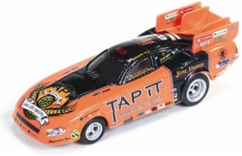 Auto World 252 Tap It Todd Lesenko NHRA Funny Car Orange 4 Gear HO Slot Car