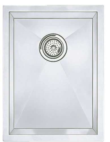 Blanco 516208 Precision Vertical Orientation 16-Inch Medium Bowl Undermount Sink, Stainless Steel