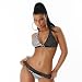 Heisser Push - Up Triangel - Bikini in schwarz - weiss