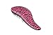 Suprent Zebra-stripe Detangling Hair Brush, Professional Pain-free Detangler for All kinds of Hair Types, Adults & Child, Pink