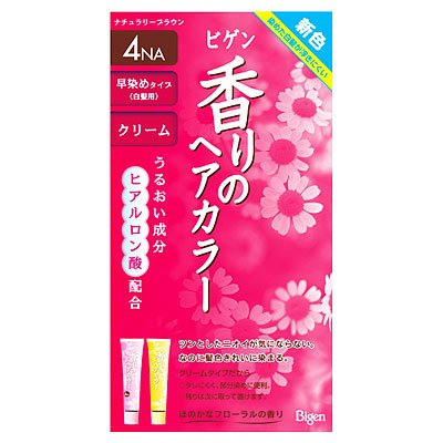 ビゲン香りのヘアカラークリーム　ナチュラリーブラウン