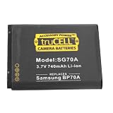 Samsung BP70A Equivalent truCELL Li-Ion Battery For Samsung PL120 / ST65 / ST700 & More Digital Cameras