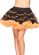 Leg Avenue Women's Layered Striped Petticoat