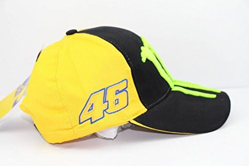 Adjustable Hat Yellow Black Mixed Color Rossi Cap Motorcycle Racing Vr46 Sport Cap for Moto Gp Yamaha Kawasaki 46 93 99