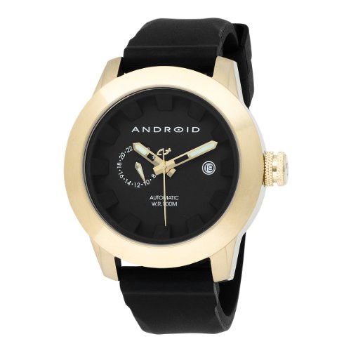 Android Men's AD397BGK Antiforce Automatic Black Dial Watch