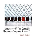 Repertory Of The Comedie Humaine A ? Z