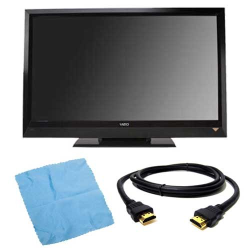 Vizio 42 Inch Full HD 1080P 120 Hz LCD HDTV Model E420VL Plus Accessory Bundle