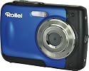 Rollei Sportline 60 Digitalkamera (5 Megapixel, 8-fach digitaler Zoom, 6 cm (2,4 Zoll) Display, bildstabilisiert, bis 3m wasserdicht) blau