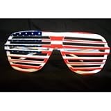 USA flag shutter shades style USA sunglasses