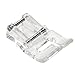 YEQIN Applique Clear Sewing Machine Presser Foot - Fits All Low Shank Snap-On Singer, Brother, Babylock, Euro-Pro, Janome, Simplicity, New Home, Kenmore, White, Juki, Elna