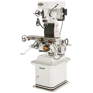 SHOP FOX M1001 6-Inch by 26-Inch Vertical Mill