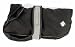 2 In 1 Black Dog Coat 12 inch /30cm