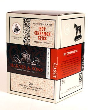 Harney & Sons Fine Teas Hot Cinnamon Spice - 20 Wrapped Sachets by Harney and Sons