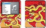 Double Dragon Design Protective Decal Skin Sticker for Apple iPod nano 3G (3rd Generation) 4GB/ 8GB Player