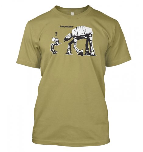  Something Geeky PP - I Am Your Father Banksy T-shirt - Inspired By Star Wars