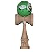 Super Kendama With Green Sour Face Ball And Extra String