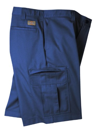 Dickies LR542NV, Men's Premium Industrial Cargo Short, Size 48, Navy Blue