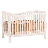 AFG Nadia 3 in 1 Convertible Crib - White