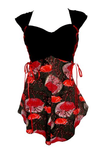 Dare To Wear Victorian Gothic Women's Plus Size Cinch Corset Top