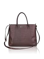 Carla Belotti Bolso asa de mano Handbag Brown Candie (Marrón)