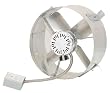 Ventamatic CX2500 Power Attic Gable Mount Ventilator with Galvanized Steel Construction and 14-Inch