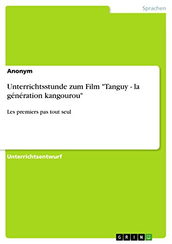 Unterrichtsstunde zum Film 