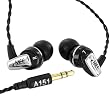 MEElectronics A151-BK Balanced Armature In-Ear Headphones for iPod, iPhone, MP3/CD/DVD Players (Black)