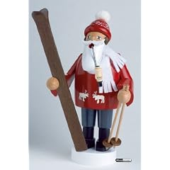 KWO R�uchermann Erzgebirge Skifahrer 19cm