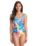 Gottex Womens Tea Rose Square Neck Tank