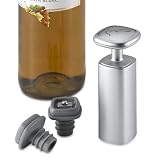 Metrokane Rabbit Wine Preserver - Silver - Model 5405