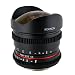 Rokinon RK8MV-C 8mm T3.8 Cine Fisheye Lens for Canon Video DSLR with Declicked Aperture