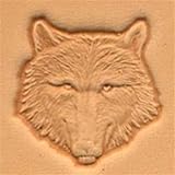 Tandy Leather 3D Wolf Head Stamp 88459-00