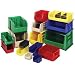 Quantum QUS230 Plastic Storage Stacking Ultra Bin, 10-Inch by 5-Inch by 5-Inch, Black, Case of 12